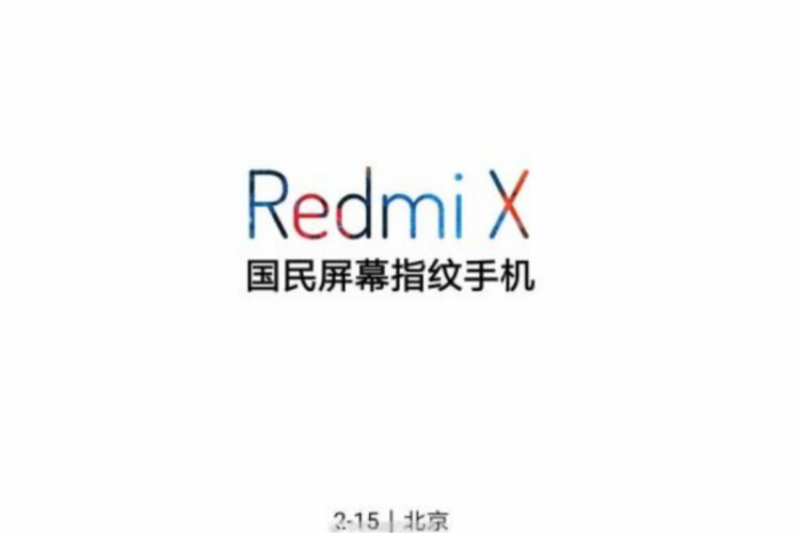 Smartphone Misterius Redmi X Bakal Meluncur 15 Februari