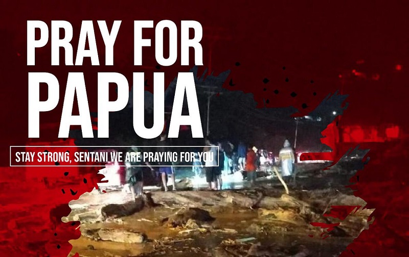 Netizen Berduka, Tagar #PrayForJayapura Jadi Trending Topic di Twitter