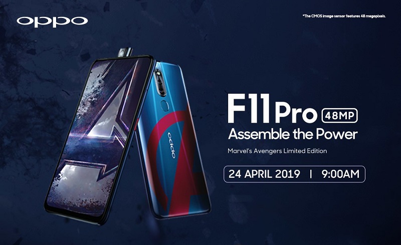 Oppo F11 Pro Edisi Avengers: Endgame Resmi Dijual di Indonesia