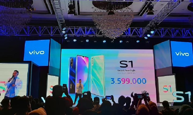 Vivo S1 Resmi Dijual di Indonesia, Harga Rp 3,6 Juta