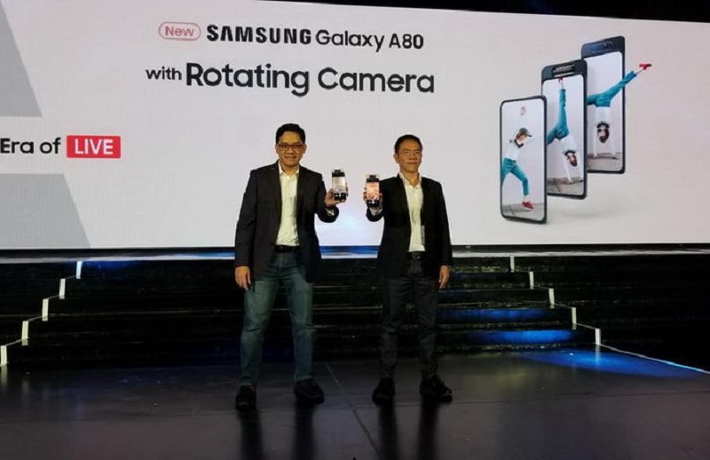 Samsung Galaxy A80 Resmi Melenggang di Indonesia, Harganya?