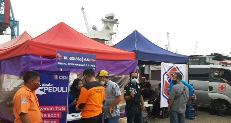 XL Axiata Perkuas Jaringan di Lokasi Pencarian Sriwijaya Air SJ182