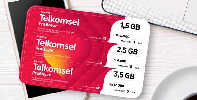 Voucher Fisik Internet Baru Telkomsel