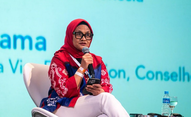 Dian Siswarini Gaungkan Kesetaraan Gender di W20 Summit Brazil