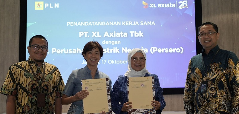 XL Axiata dan PLN Kerjasama Pasokan Listrik